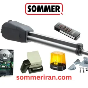 جک پارکینگ تک لنگه Sommer Twist 350 زومر آلمان با ریموت Pearl 4018 و سیستم Rolling Code-نمایندگی زومر -تعمیر جک زومر-قیمت ریموت زومر